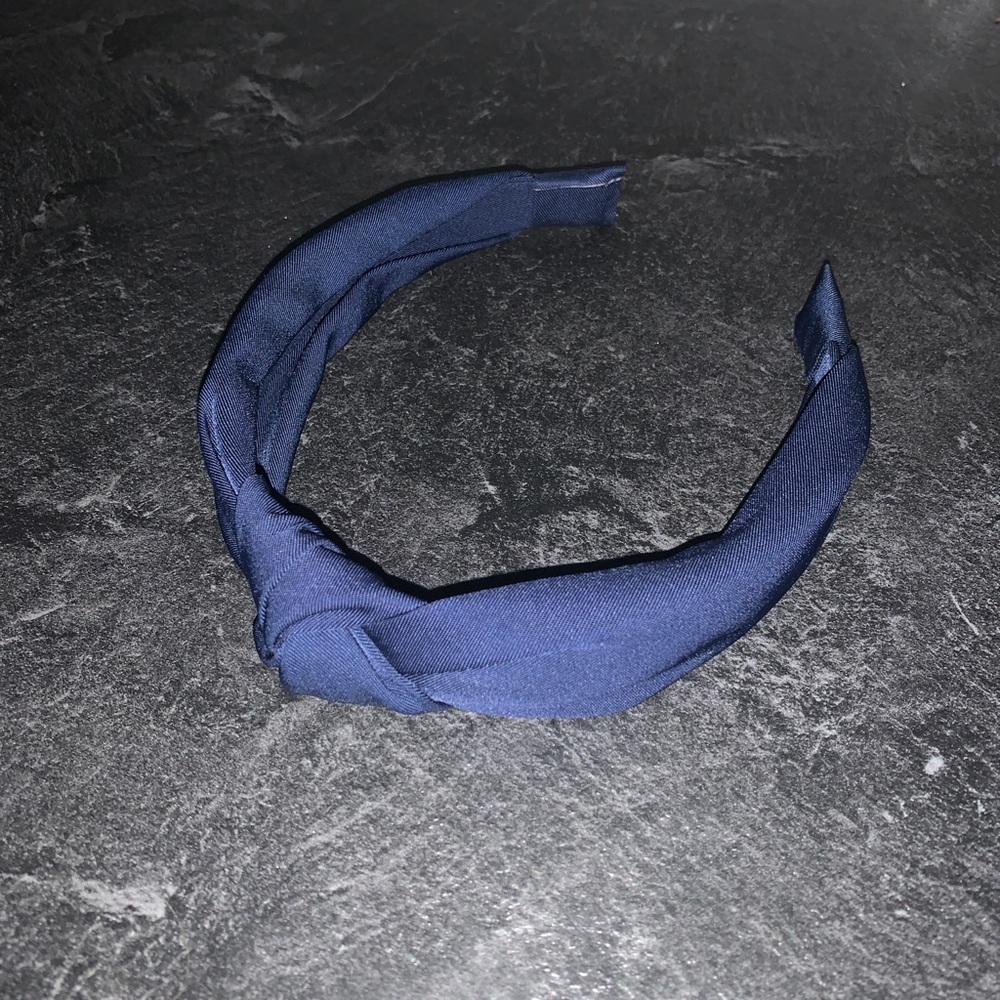 NWOT! LOFT Knotted Navy Blue Headband